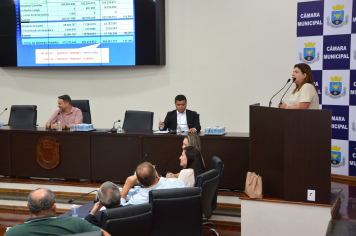 Prefeitura apresenta os resultados obtidos do último quadrimestre de 2024 em audiência pública na Câmara