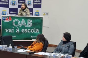 Mesa redonda na Câmara Municipal sobre a violência sexual