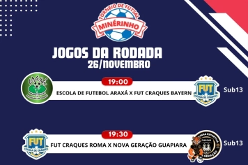 Torneio de Futsal Minérinho agita a torcida nesta terça (26)