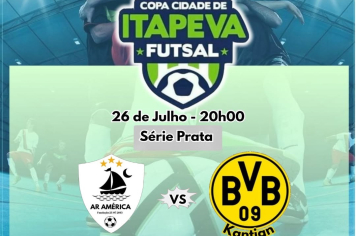 Copa Cidade de Itapeva de Futsal promete agitar o público com mais uma emocionante rodada