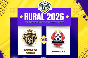 Campeonato de Futebol Rural 2026 movimenta a Agrovila 1 neste domingo (29)