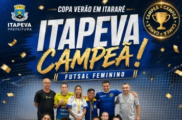 Semjel Itapeva vence Copa Verão de Itararé e reafirma a força do futsal feminino