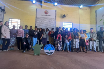 Moradores do Quilombo do Jaó participam de ação de conscientização 