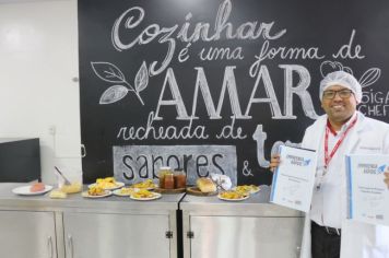  Confira a formatura do curso de fabricação de pizzas e salgados assados