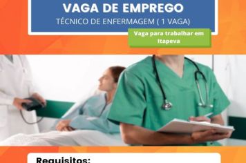 PAT divulga a abertura de novas vagas de emprego em Itapeva 