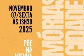 População é convidada para lançamento e exibição gratuita do documentário “Memórias da Cidade”