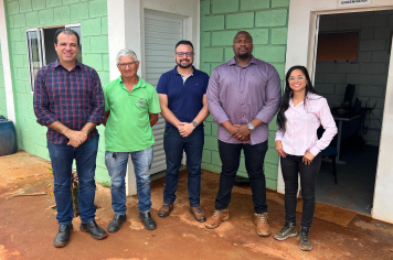 Secretaria de Recursos Hídricos e Meio Ambiente recebe engenheiros responsáveis pelo gerenciamento do aterro sanitário