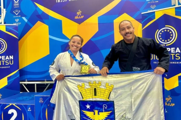 Servidora da Prefeitura de Itapeva vence o Campeonato Europeu de Jiu Jitsu 2025