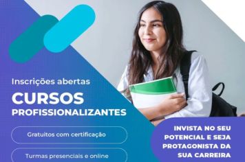 Jovens itapevenses podem se inscrever para cursos profissionalizantes gratuitos 