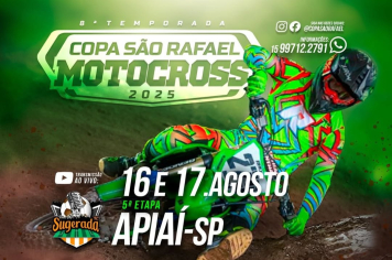Itapeva marca presença na Copa São Rafael de Motocross em Apiaí-SP
