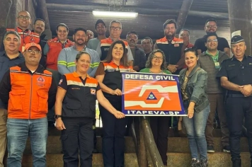 Capacitação sobre Sistema de Comando de Incidentes e Gestão de Riscos é ministrada em Itapeva