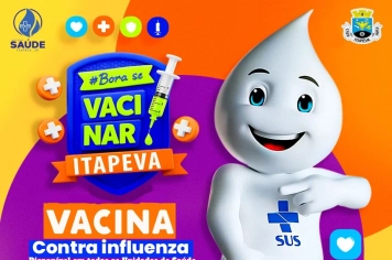 Prefeitura de Itapeva convoca grupos prioritários para vacinação contra a Influenza