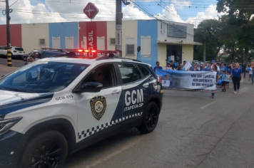 GCM oferece apoio em caminhadas de conscientização sobre o Autismo