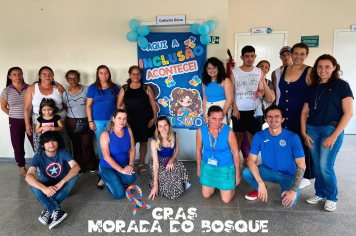  Secretaria Municipal de Desenvolvimento Social realiza palestra sobre autismo no Cras Morada do Bosque