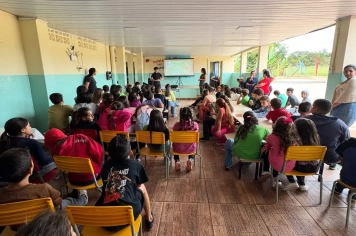 Prefeitura de Itapeva promove ação de conscientização contra o bullying em escola da Zona Rural