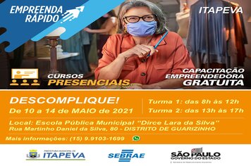 Curso gratuito de empreendedorismo é oferecido na Zona Rural de Itapeva