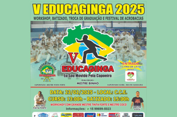 Tradicional evento de Capoeira acontece neste domingo (23) 