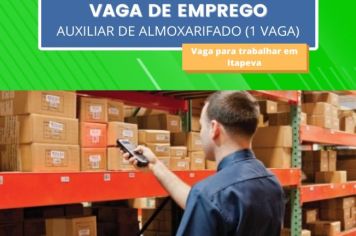 PAT divulga a abertura de novas vagas de emprego em Itapeva 