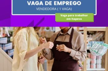 PAT divulga a abertura de novas vagas de emprego em Itapeva 