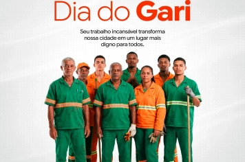 Prefeitura de Itapeva homenageia o Dia do Gari no último sábado, dia 16 de maio