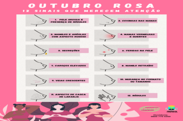 Outubro Rosa: 12 sinais que merecem a atenção!