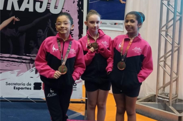Ginastas de Itapeva conquistam pódio na 16ª Copa de Ginástica Rítmica do Estado de SP