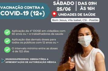 Confira a vacinação do Covid-19 em Itapeva