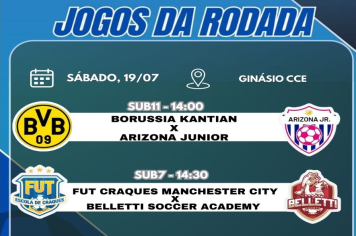 Rodada da Copa Cidade de Futsal Infantil acontece neste sábado (19)