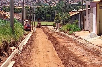 Obras na Rua 9 do Jardim Bela Vista são retomadas