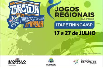 Atletas itapevenses participam dos Jogos Regionais 