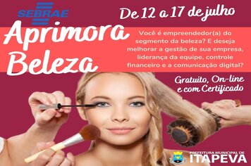 Programa Aprimora Beleza está com inscrições abertas