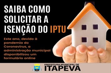 Conheça o procedimento para o pedido de isenção do IPTU