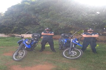 GCM adquire duas motocicletas para patrulhamento preventivo