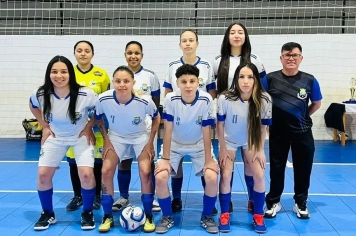 Equipe feminina de Itapeva conquista 3º lugar no Campeonato Regional de Futsal