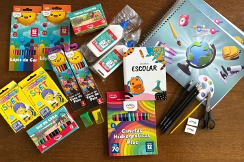 Secretaria de Educação realizará a entrega de kits escolares aos pais dos alunos até o dia 6 de fevereiro