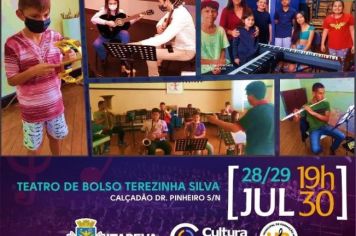 Alunos da escola de música Hugo Belézia realizam concerto