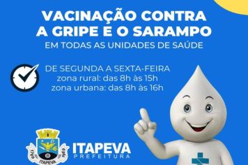 Vacinação contra Sarampo acontece em Itapeva