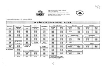 Prefeitura de Itapeva aumenta horários de ônibus de segunda a sexta-feira