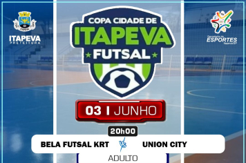 Mais uma rodada da Copa Cidade de Itapeva de Futsal acontece nesta terça (03)