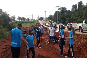 Prefeitura comemora o Dia da Árvore com o plantio de 130 mudas de espécies florestais nativas