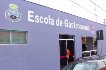 ESCOLA DE GASTRONOMIA: CONFIRA O VÍDEO DA INAUGURAÇÃO