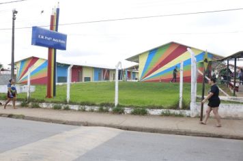Escola Municipal do bairro Santa Maria é revitalizada após vendaval