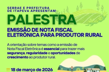 Palestra orientará produtores rurais sobre emissão de Nota Fiscal Eletrônica