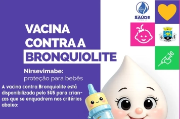 Prefeitura de Itapeva disponibiliza novo anticorpo para prevenção de bronquiolite e pneumonia em bebês