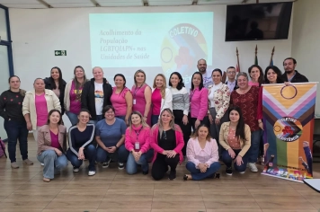 Secretaria da Saúde recebe formação sobre acolhimento à população LGBTQIAPN+