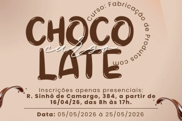 Prefeitura de Itapeva abre inscrições para curso gratuito de fabricação de chocolates
