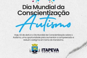 Dia Mundial de Conscientização Sobre o Autismo