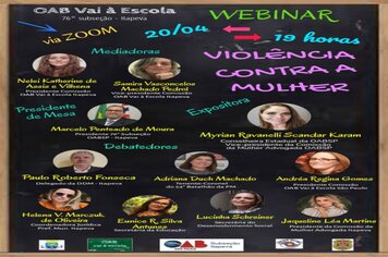 OAB de Itapeva realiza videoconferência hoje, às 19h, para debater violência contra a mulher