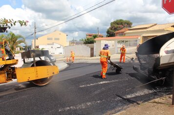 SECRETARIA DE OBRAS FINALIZA RECAPEAMENTO ASFÁLTICO DE VIAS NA VILA SANTANA