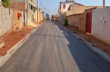Secretaria de Obras e Serviços dá início aos serviços de execução de pavimentação asfáltica nos Bairros Vila Santa Maria e Jardim Bonfiglioli